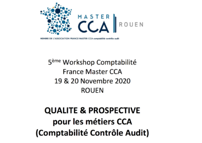 5ème workshop France Master CCA